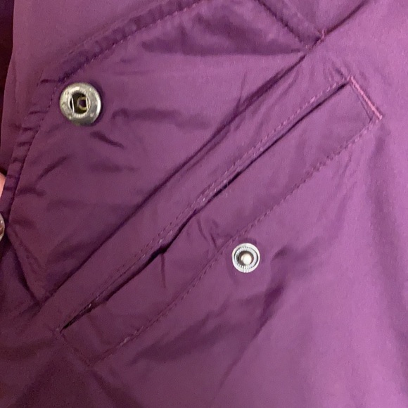 NWT OshKosh B’gosh girls pink and purple hooded winter coat size 12 - Picture 6 of 8